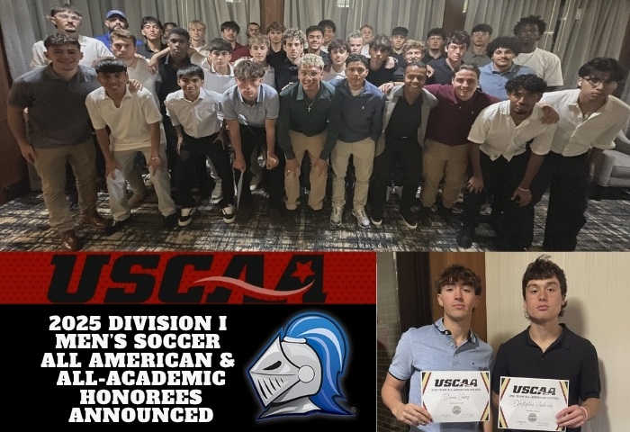 Six Berkeley student-athletes recognized at USCAA National Tournament Banquet