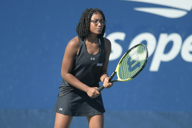 Women's tennis team drops home opener to Misericordia University on Sunday afternoon